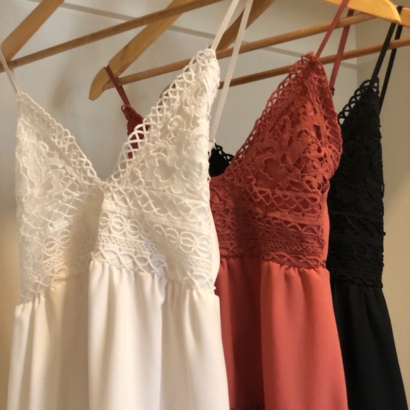 TULUM Black Ruffle Tie Back Sundress - Picture 5 of 5